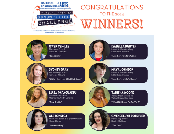 More Info for Recent Davidson Day School Grad Wins National Musical Theater Songwriting Challenge!