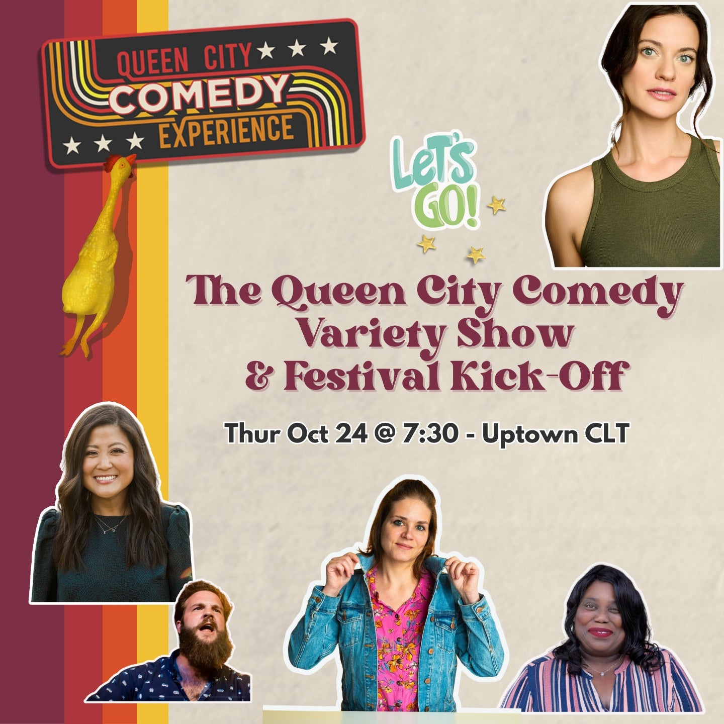 Queen City Comedy Variety Show and Festival Kickoff