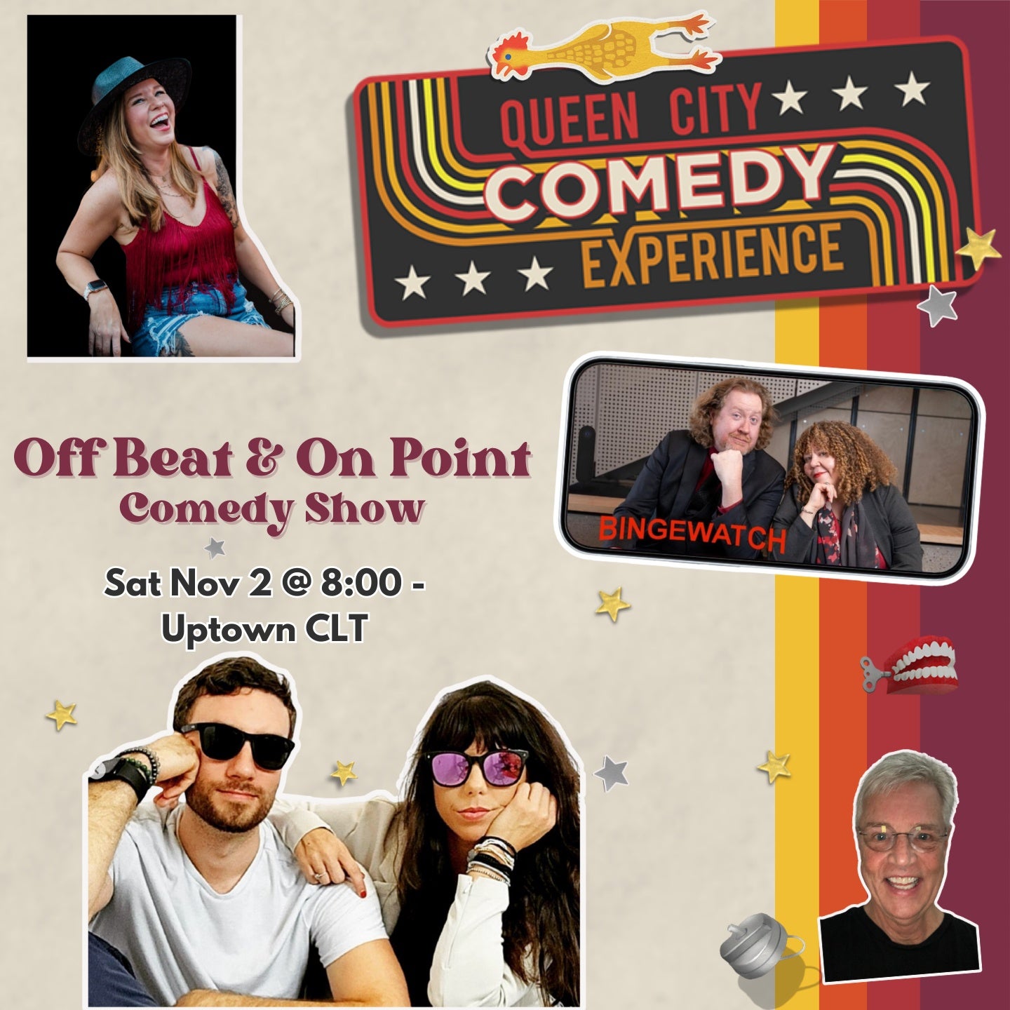 Off Beat and On Point Comedy Show