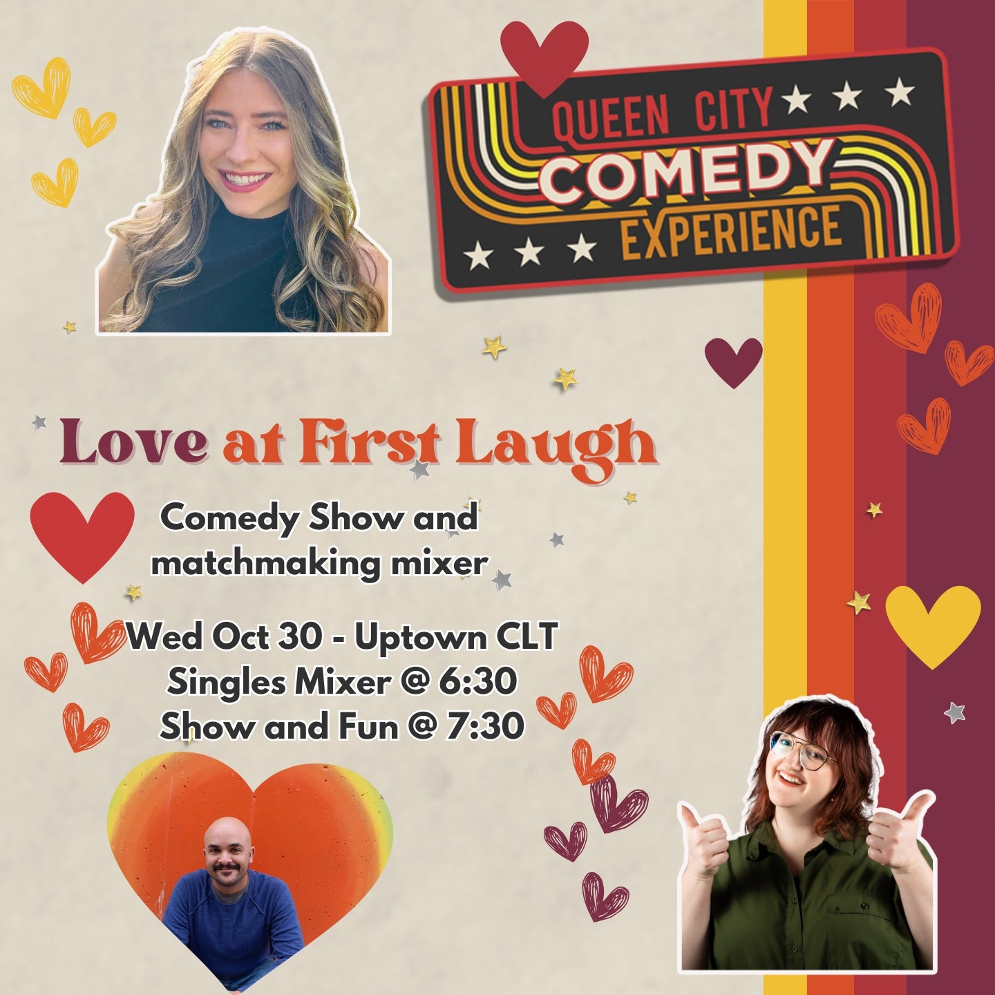 Love at First Laugh - Comedy Show and Matchmaking Mixer