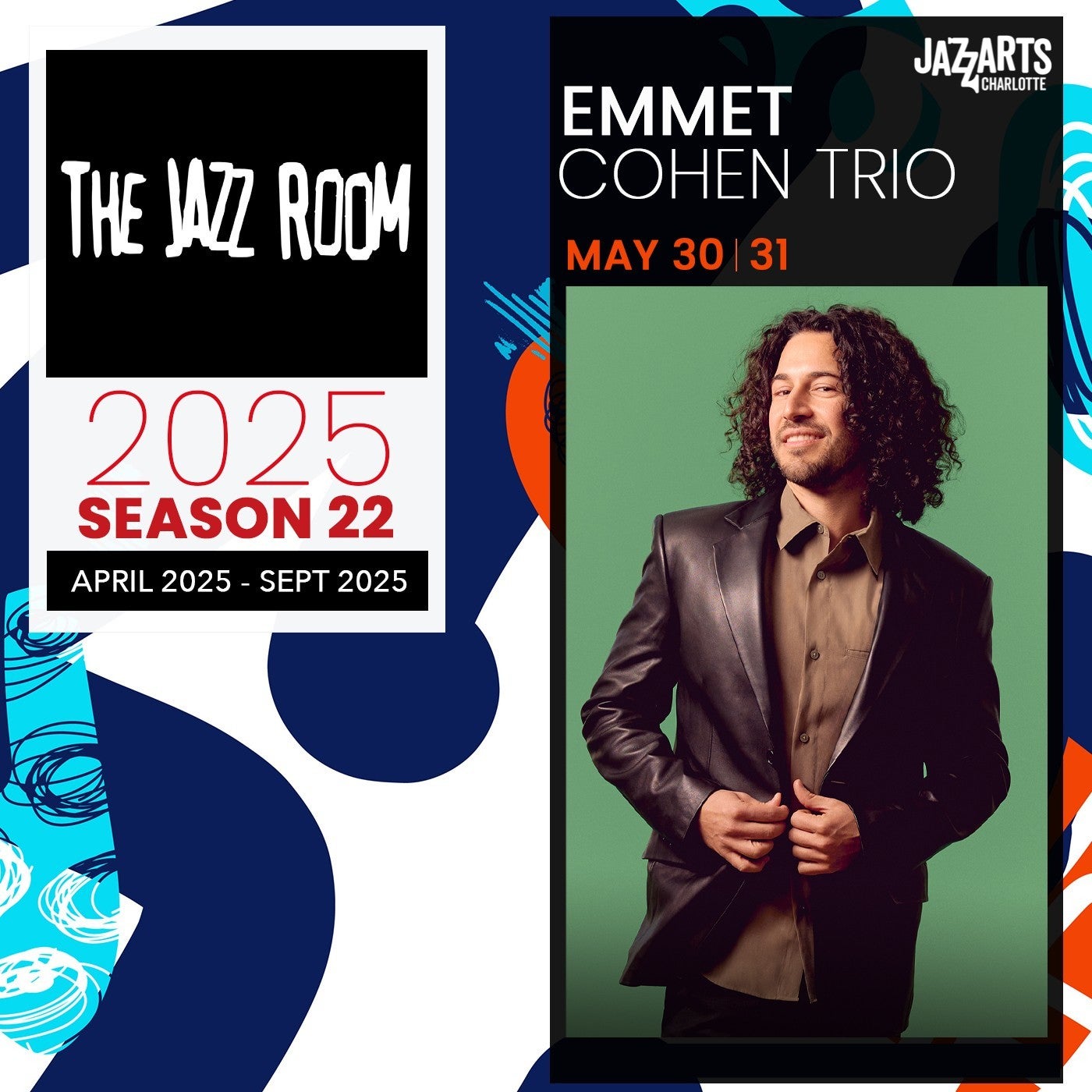 The Jazz Room Presents: Emmet Cohen Trio