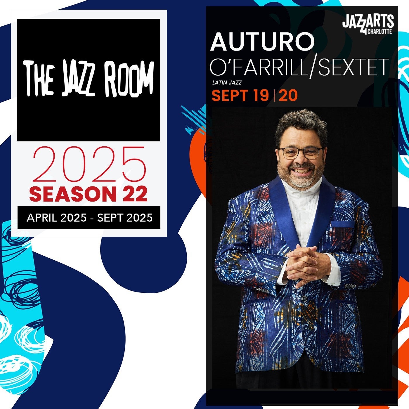 The Jazz Room Presents:  Arturo O’Farrill Sextet