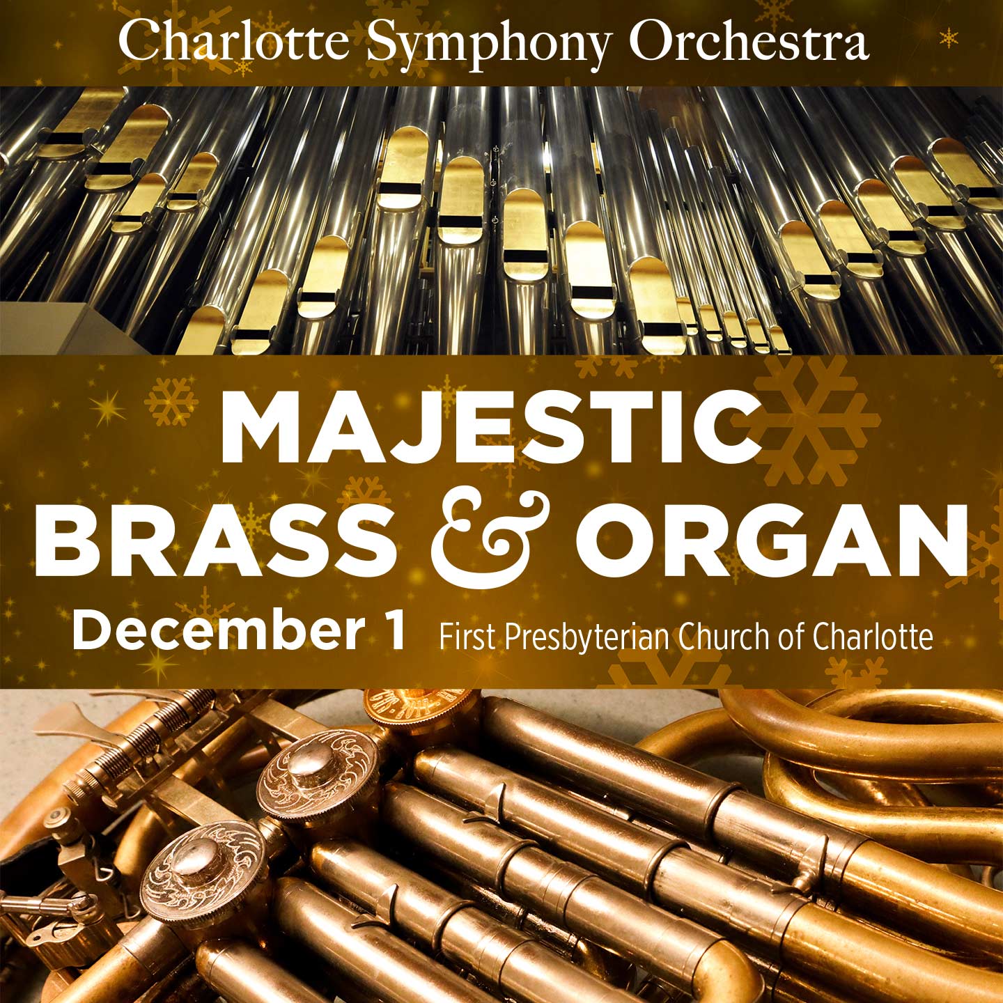 CHARLOTTE SYMPHONY: MAJESTIC BRASS & ORGAN