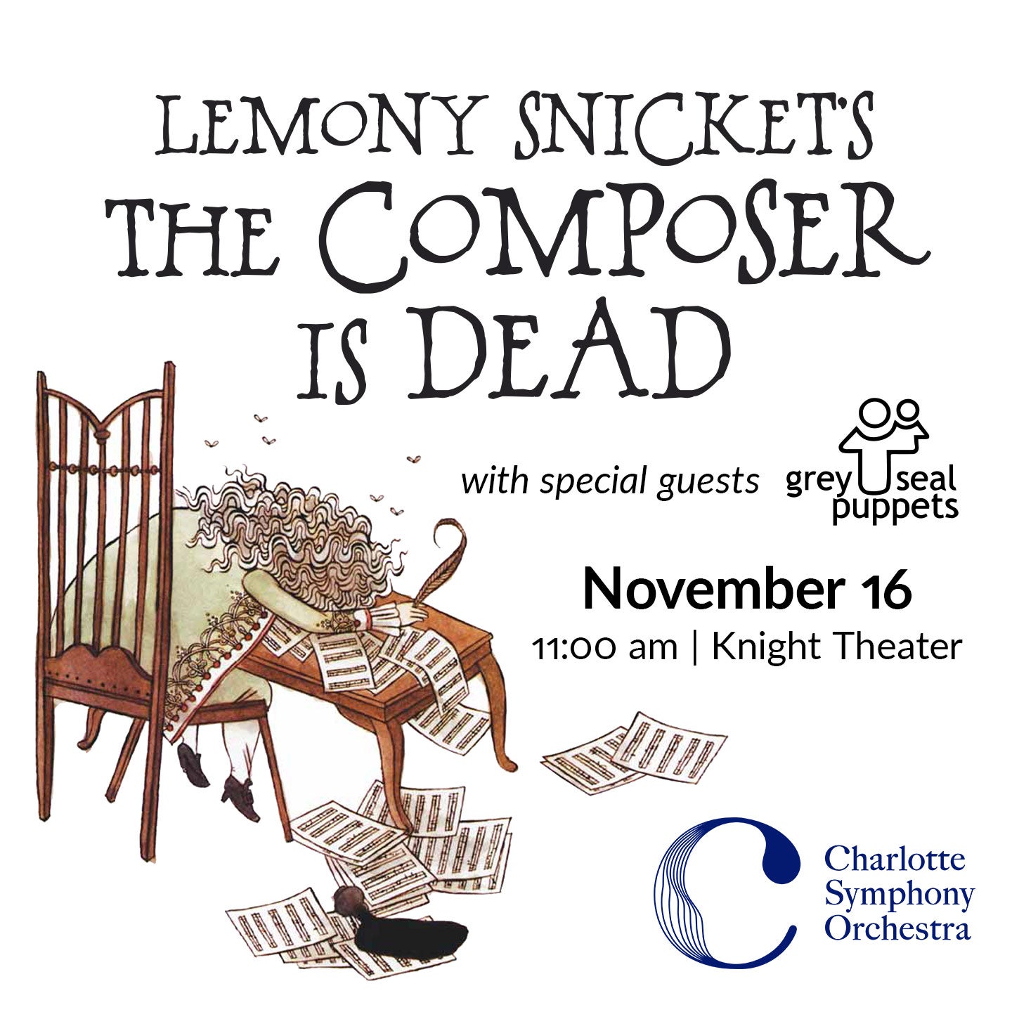 Charlotte Symphony: The Composer Is Dead