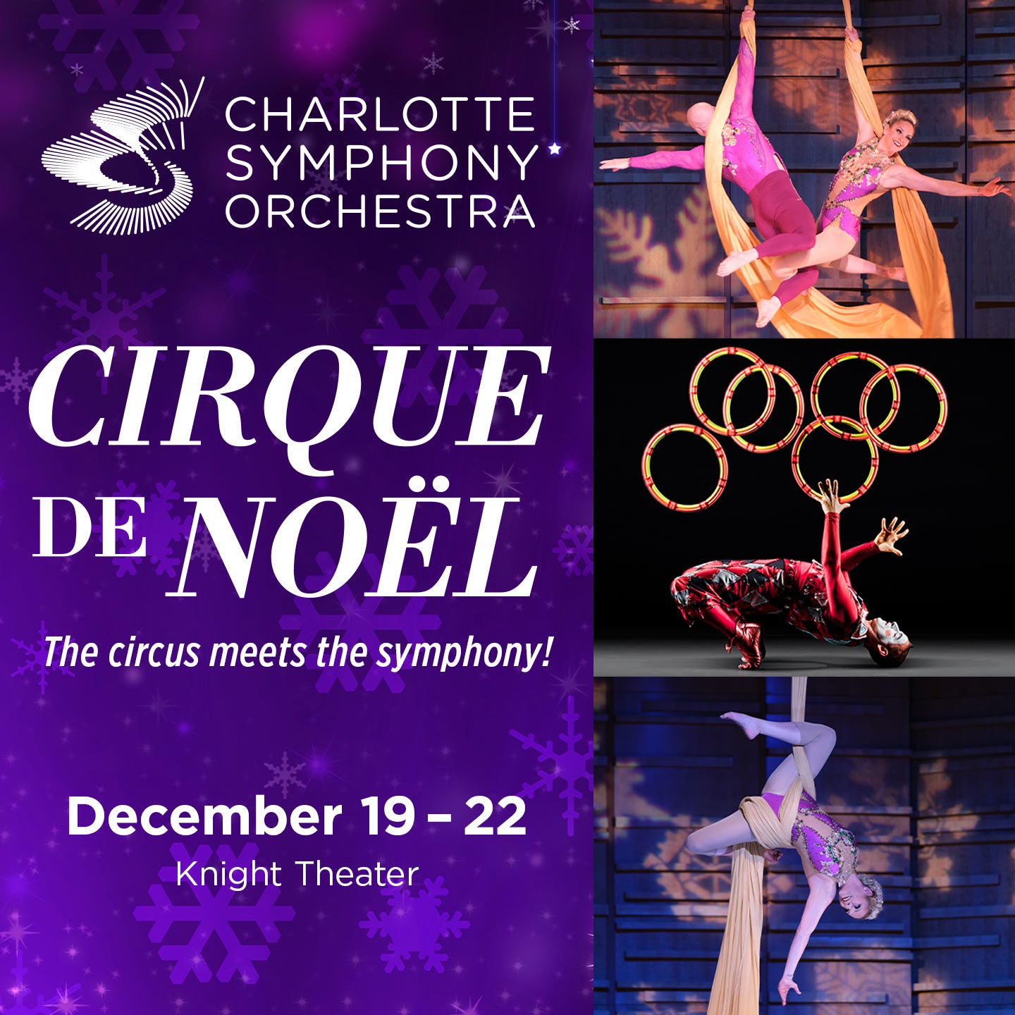 Charlotte Symphony: Cirque de Noel