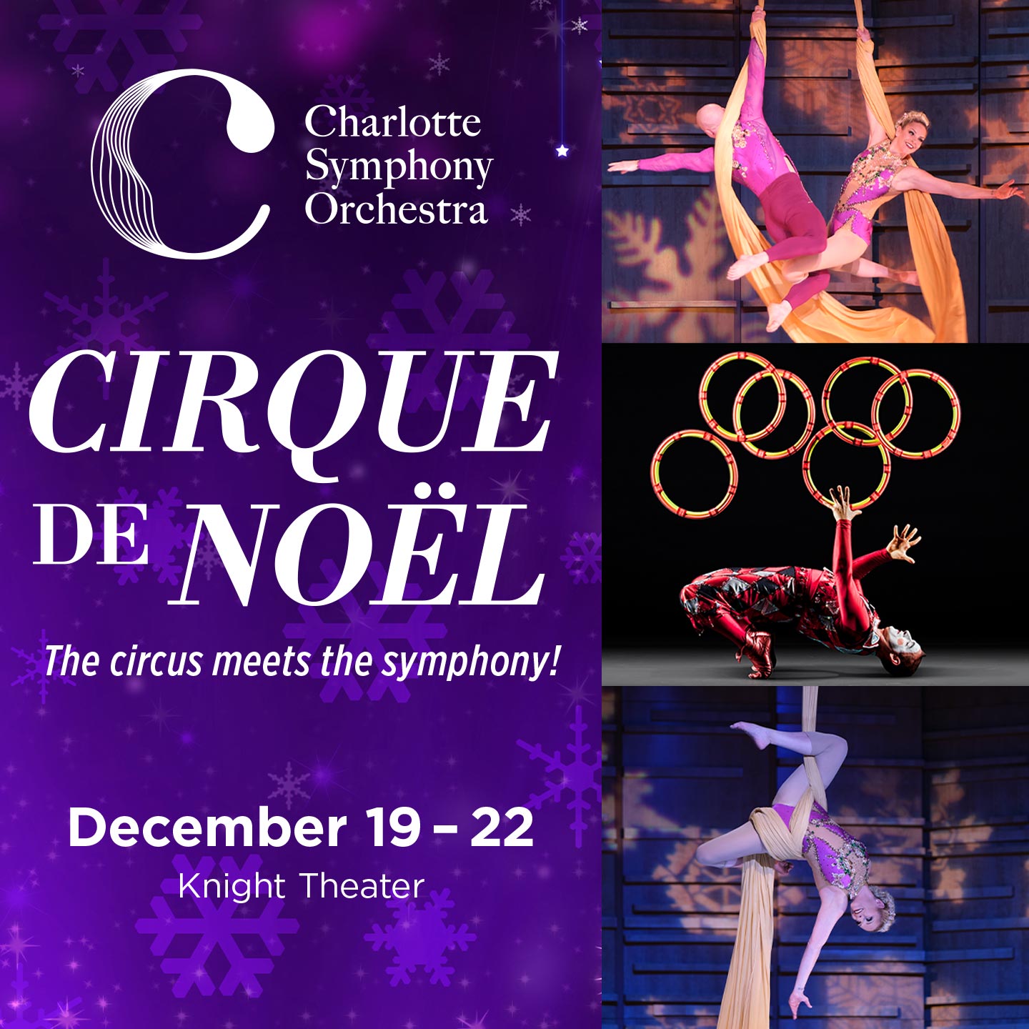 Charlotte Symphony: Cirque de Noel