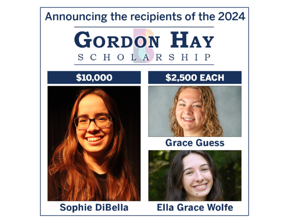 More Info for Celebrating the 2024 Gordon Hay Scholarship Winners! 