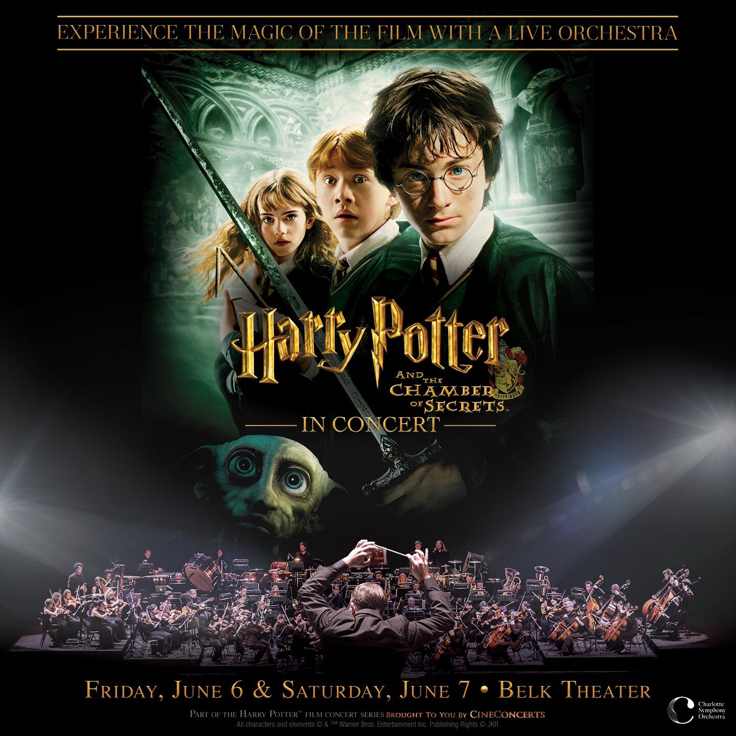 Charlotte Symphony: Harry Potter and the Chamber of Secrets™ in Concert