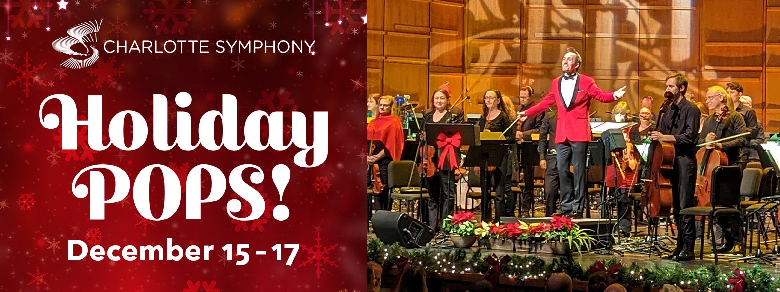 Charlotte Symphony Holiday Pops Blumenthal Performing Arts