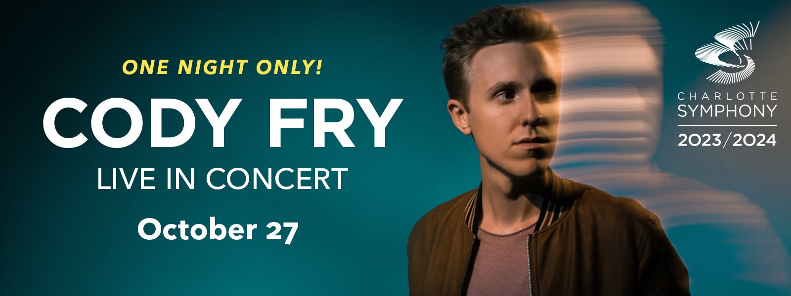 Charlotte Symphony Cody Fry Live in Concert Blumenthal Performing Arts