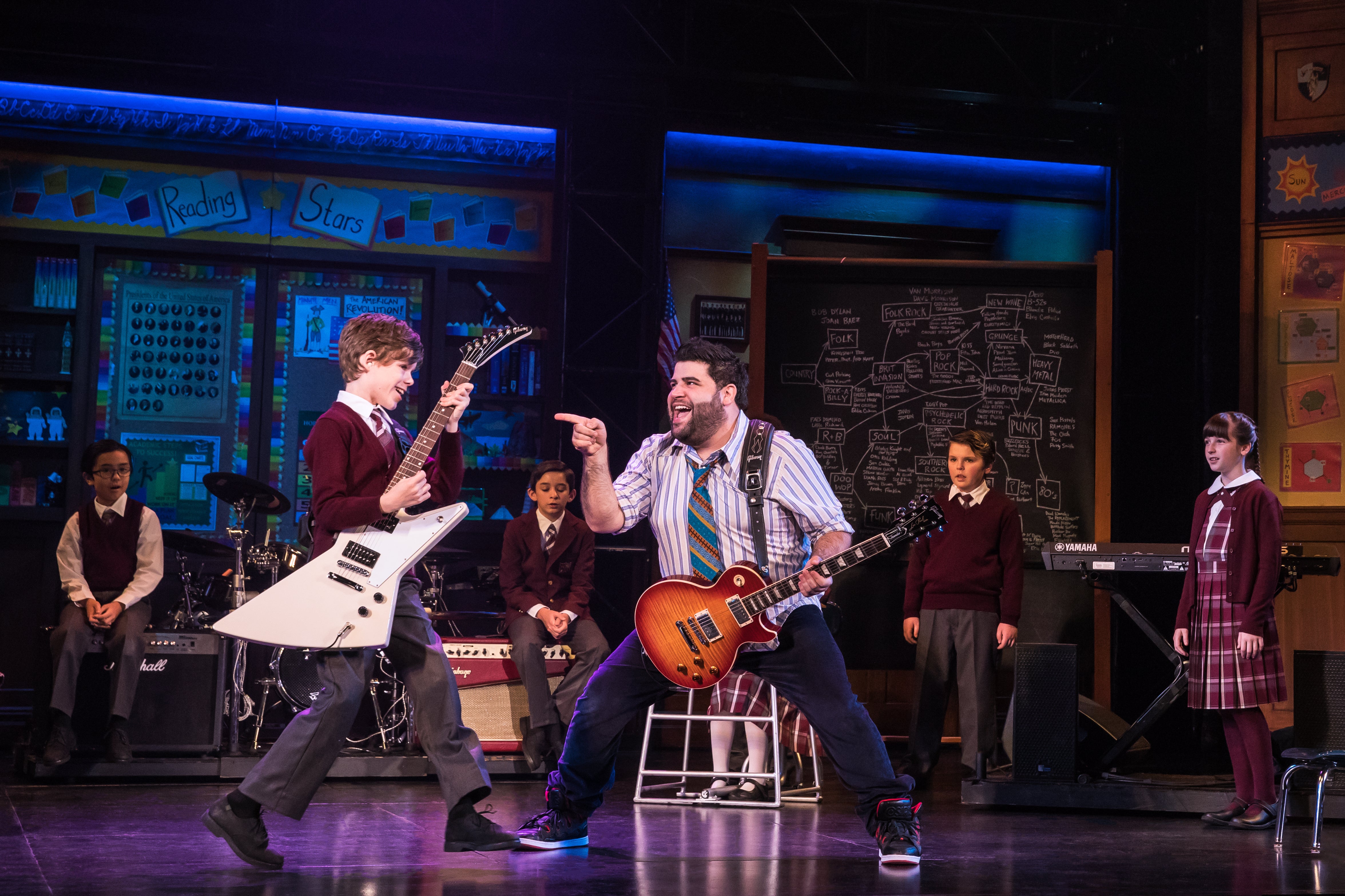 Andrew Lloyd Webber's theater version of Jack Black movie 'School of Rock'  rocks on