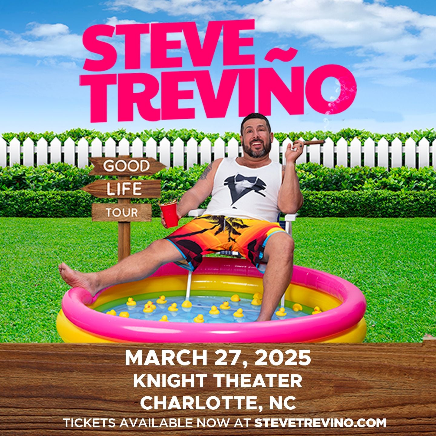 Steve Trevino: Good Life Tour | Blumenthal Arts